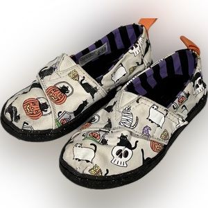 Toms Halloween Slip Ons Size Toddler 9